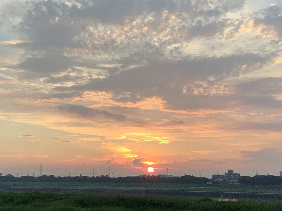 雲は多いけど