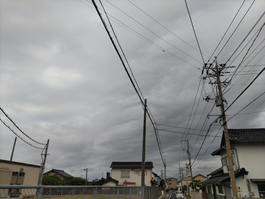 今朝の空