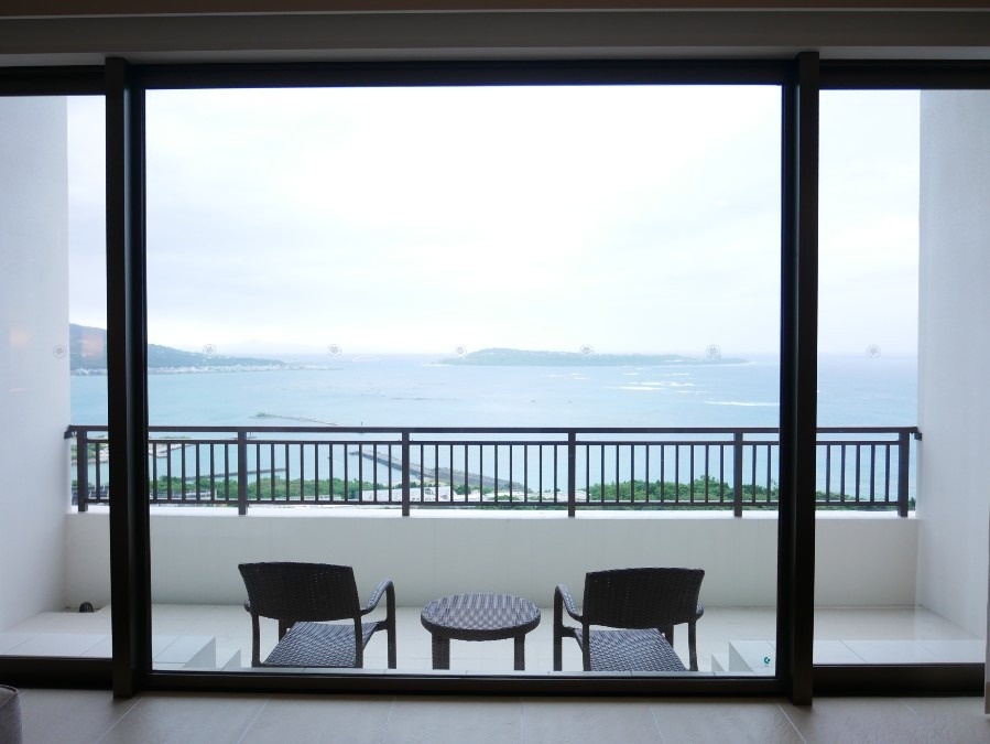 【沖縄北部】アラマハイナコンドホテル客室からの眺め