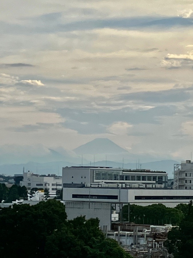夕暮れの富士山①