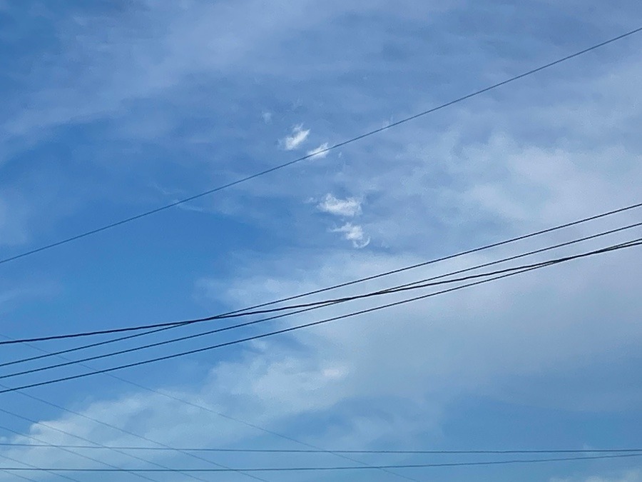 今の空