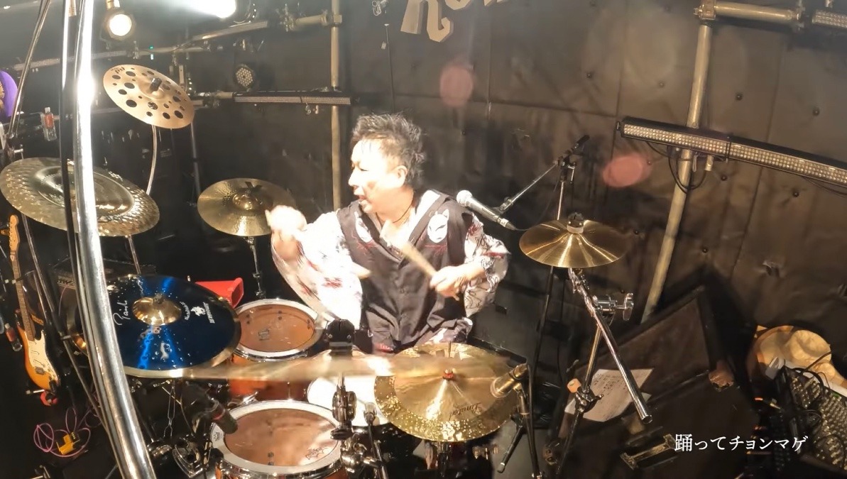 ドラム演奏時の1枚です😊🥁✨