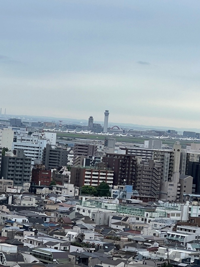 我が家からの羽田飛行場