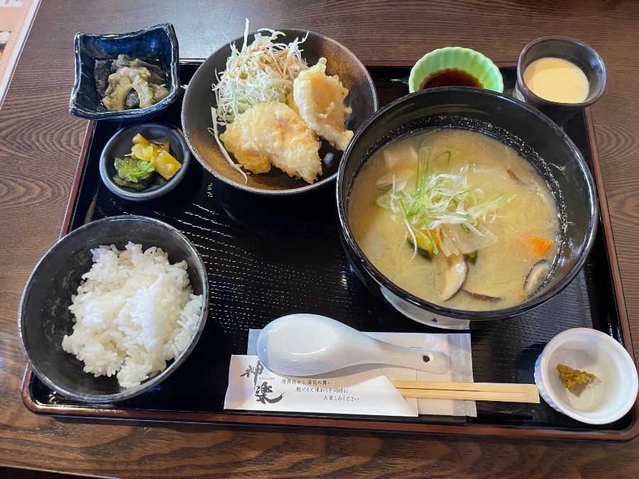 だんご汁定食