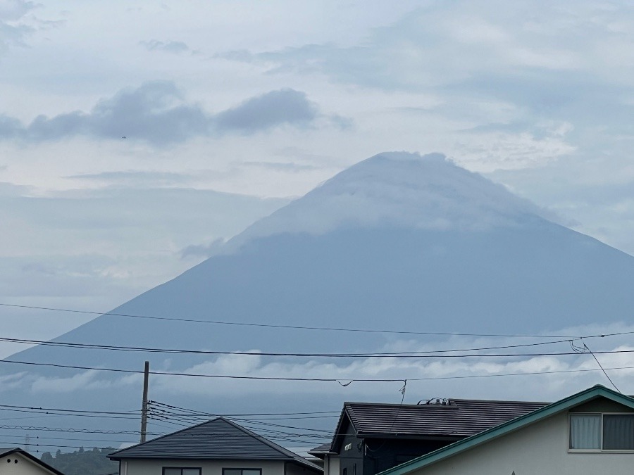 今朝の富士山