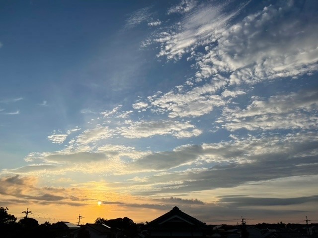 2022/08/27 朝の空