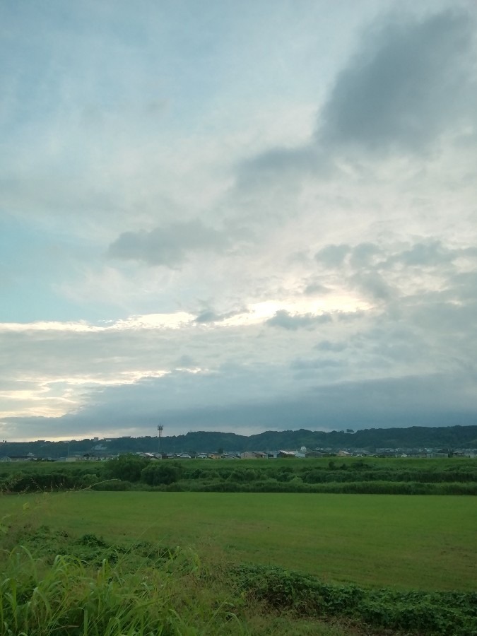 今朝の空