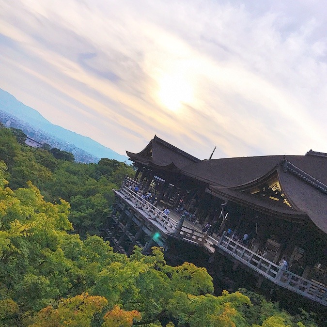 夕刻の清水寺散策♪