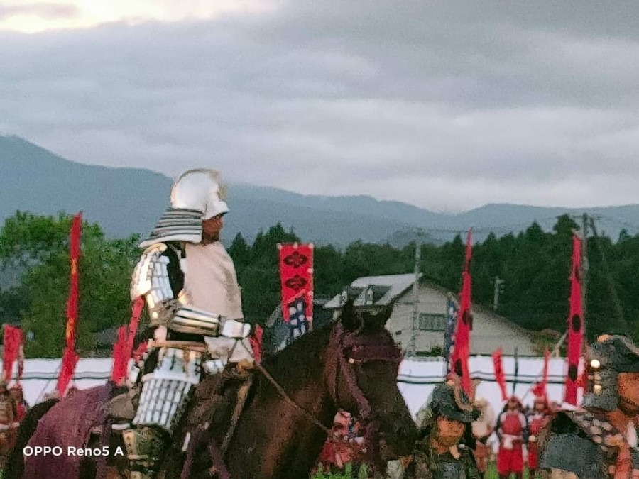 謙信公祭　上越市長