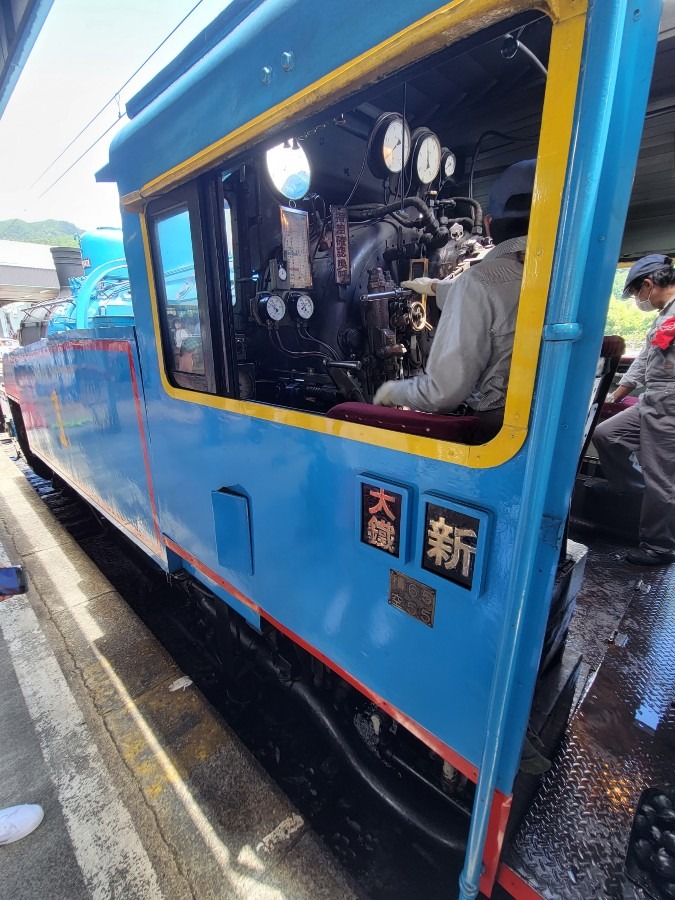 機関車トーマスの運転席を見て来ました