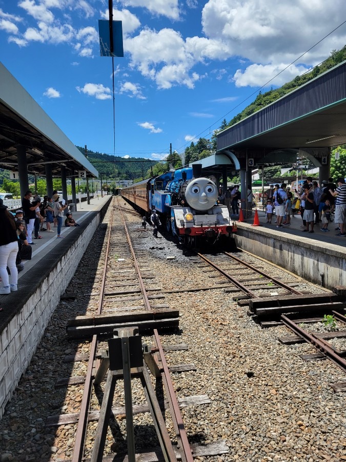 あの夏の日の思い出　大井川鐵道千頭駅