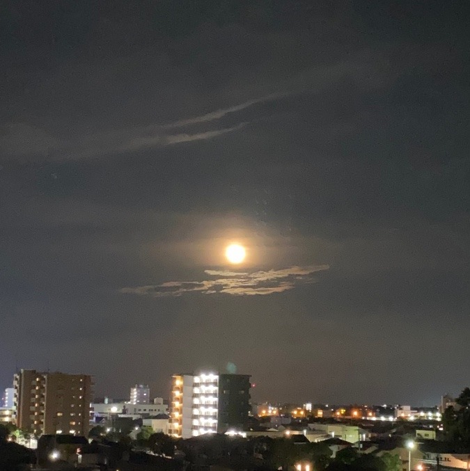 今夜の月
