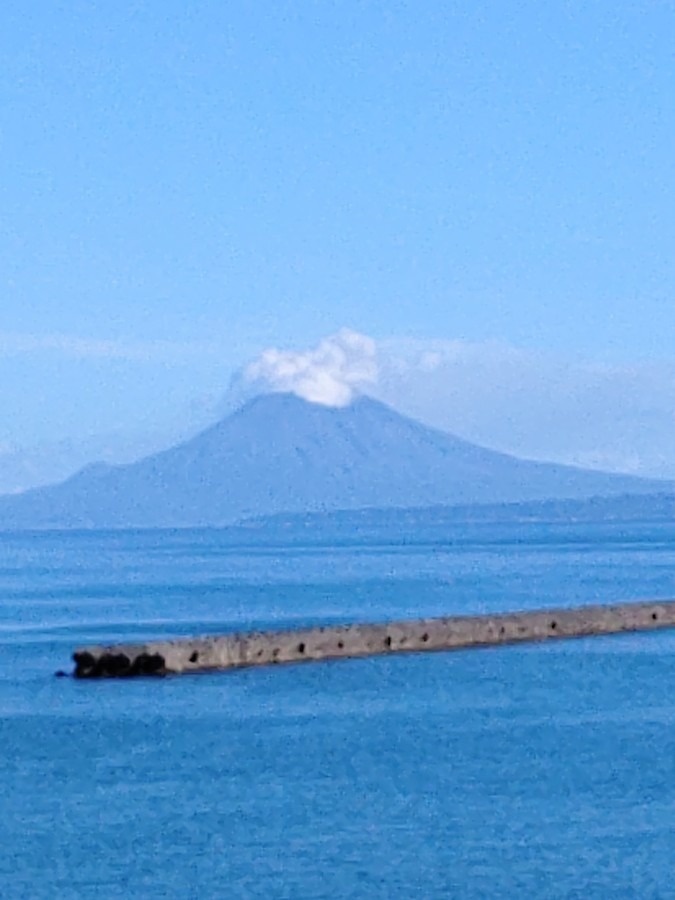 今日の桜島！