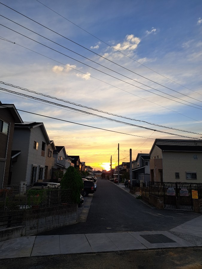 8/28　今朝の空