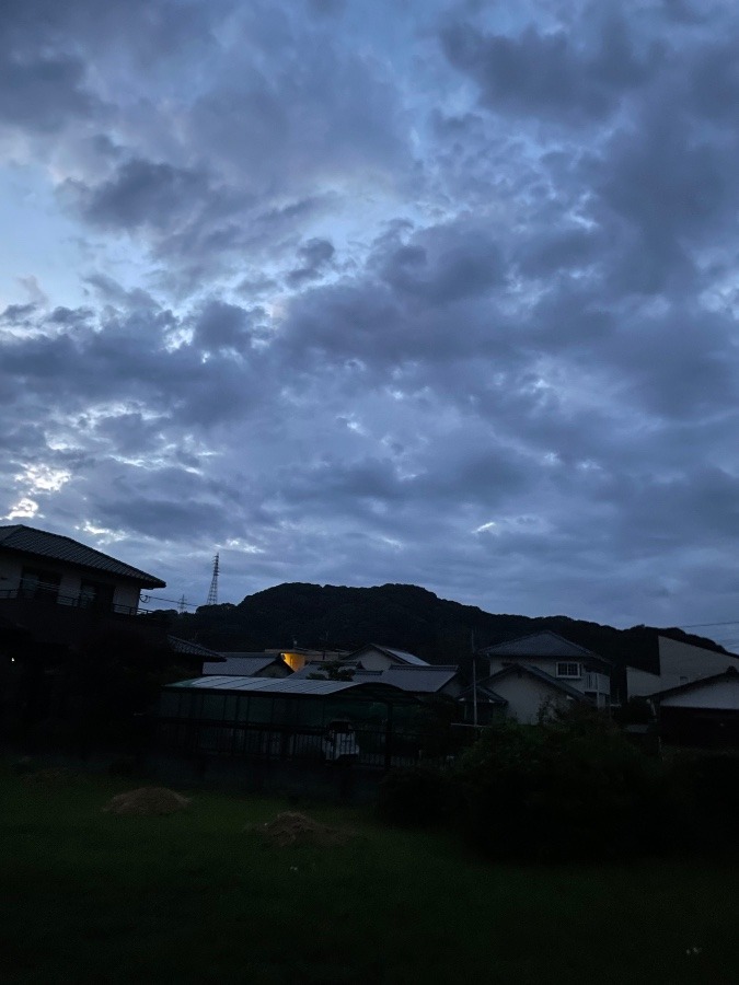 今朝の空✨