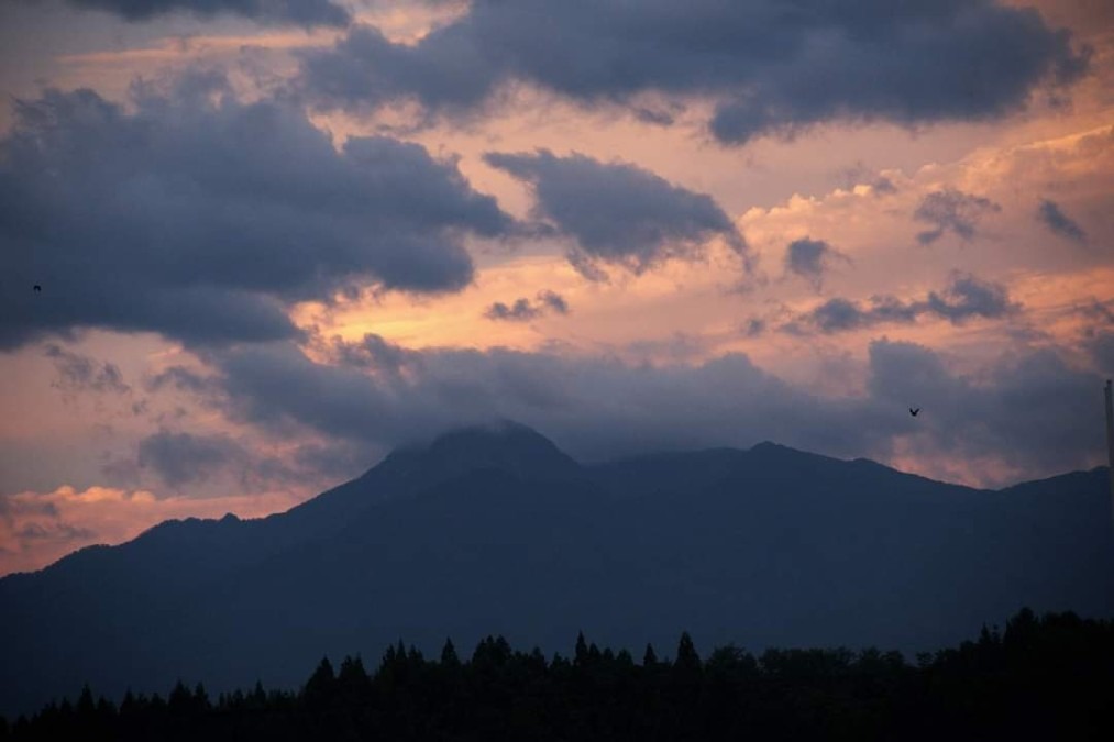 今朝の妙高山