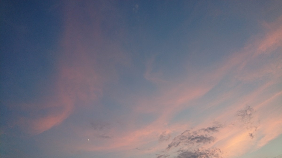 8/2 19時過ぎの空🌠