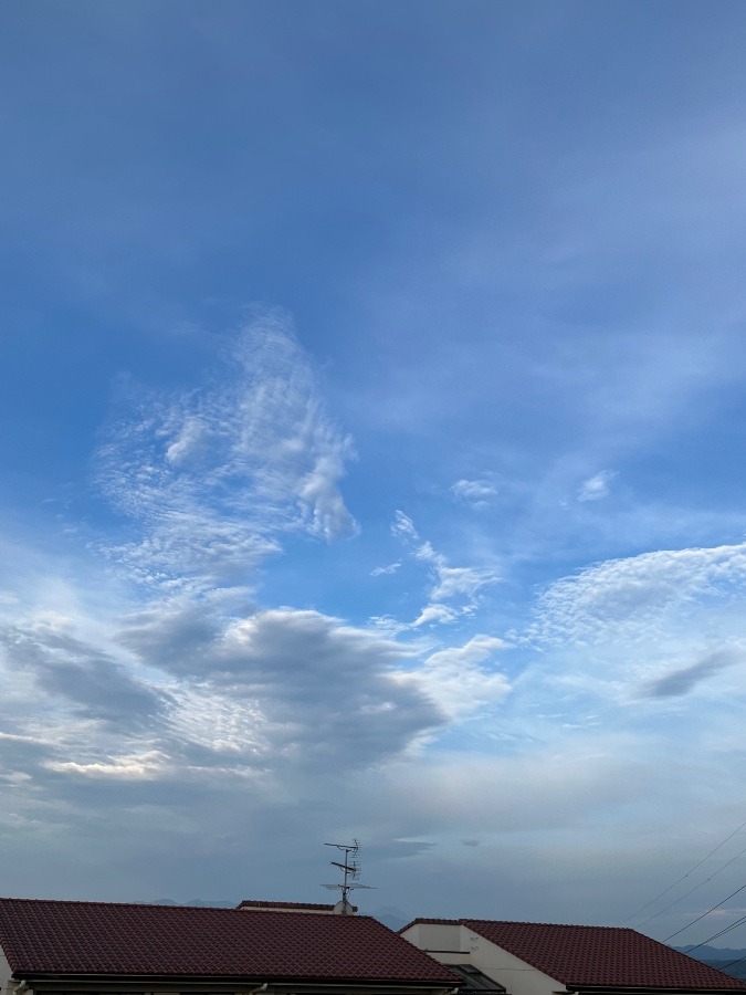 8/20 今朝の富士山⭐️