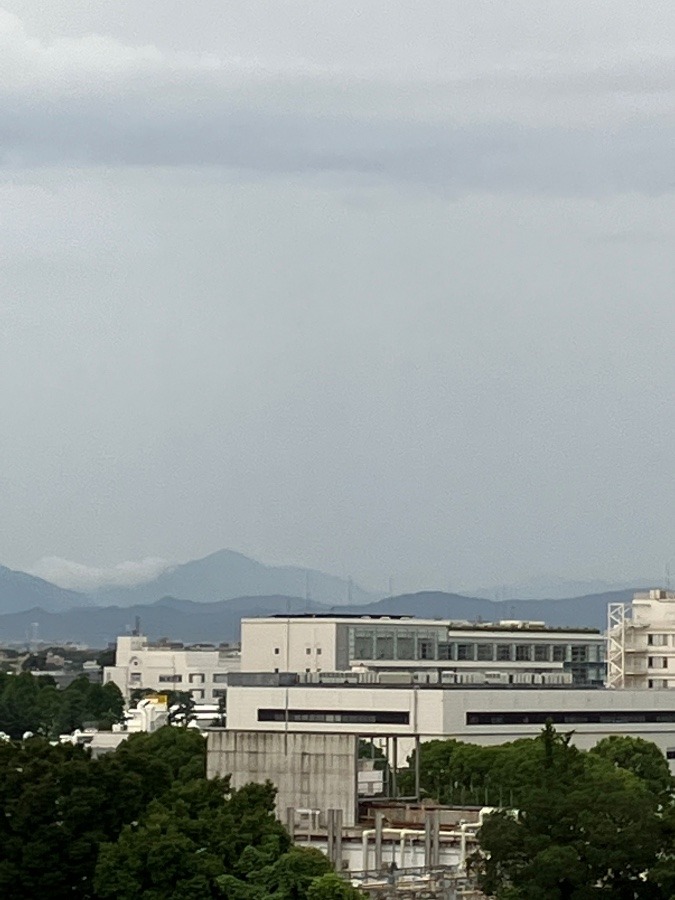 今朝の富士山