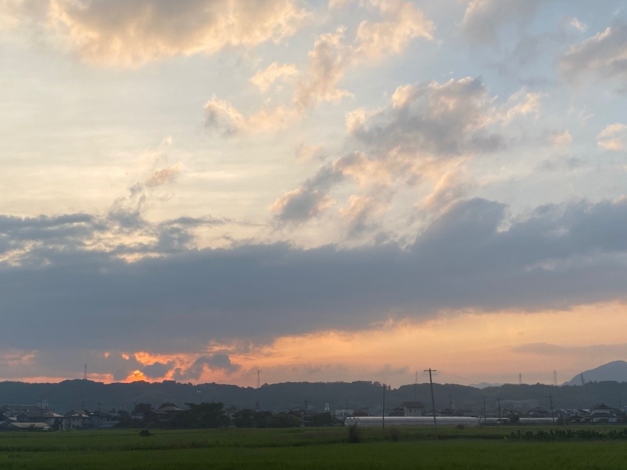 今朝の空