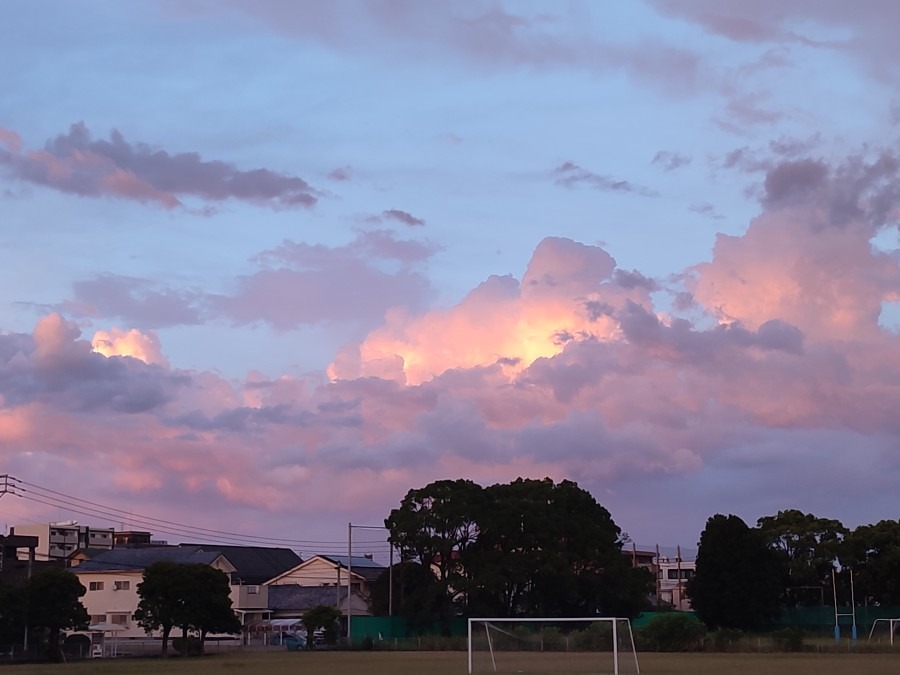 １９時の宮崎市内の天気☁