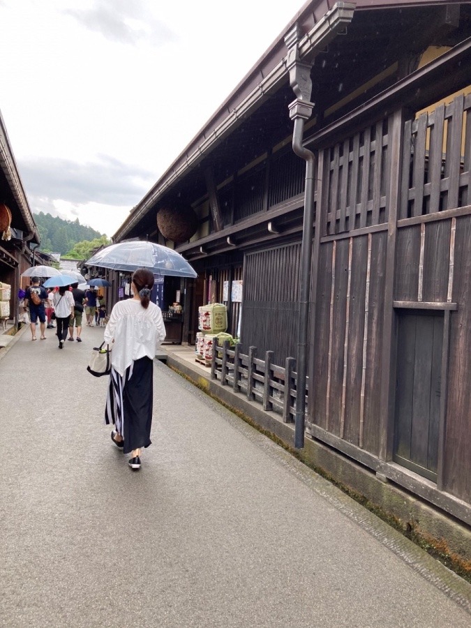 高山の街並み