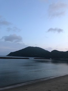 甑島　朝凪