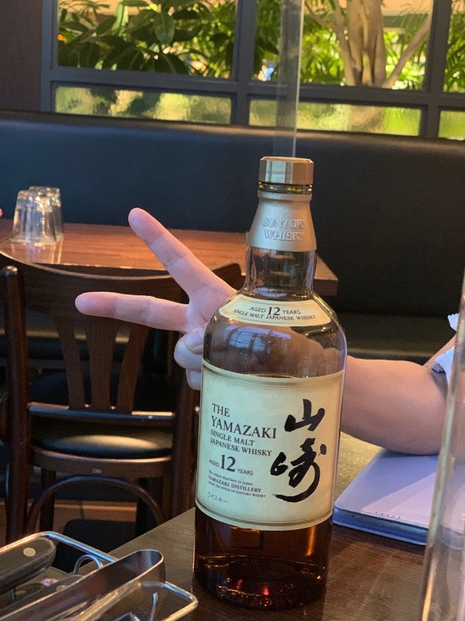 乾杯！ピース❗️