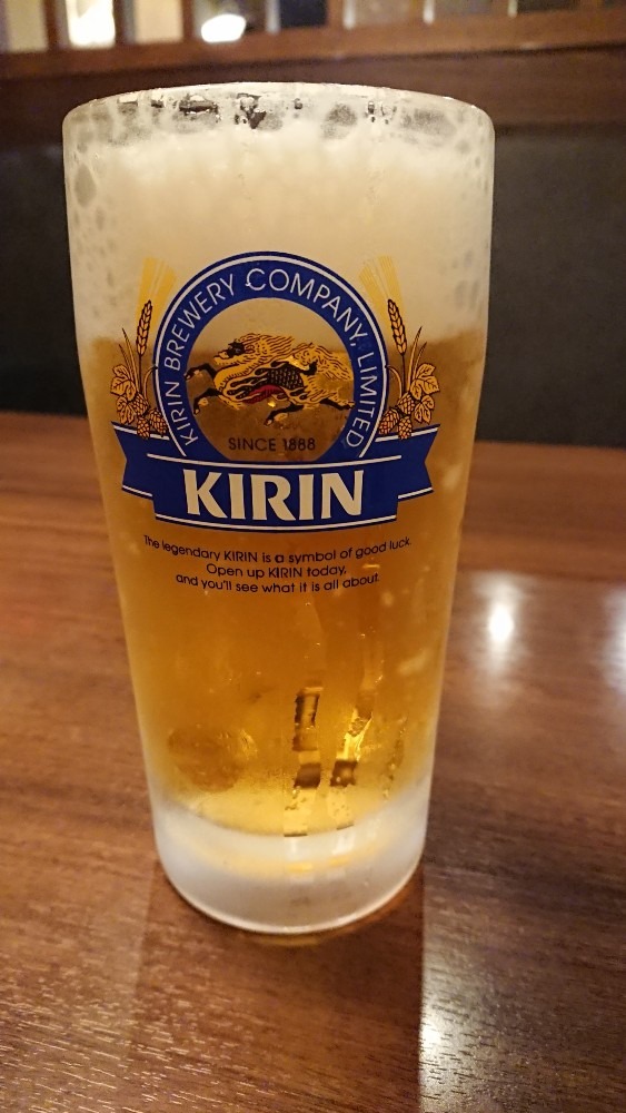 やはりビールから🍺