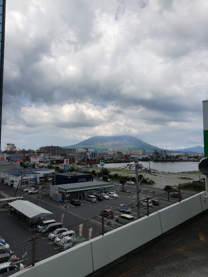 今日の桜島!