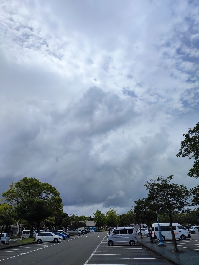 台風🌀前の(;_;)