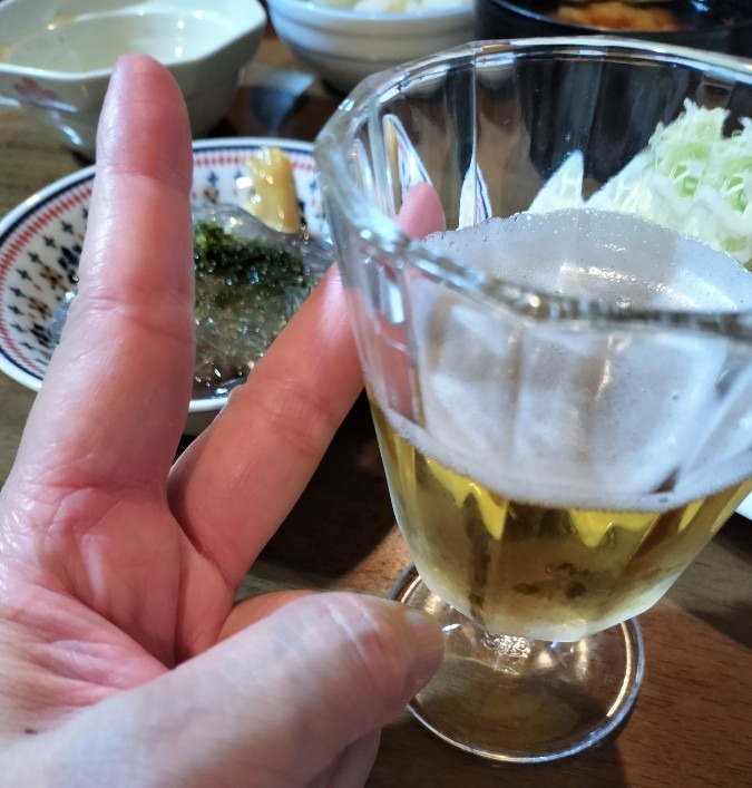 ピース！乾杯