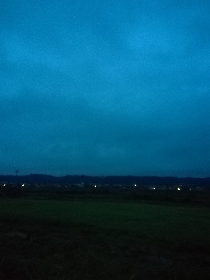 今朝の空
