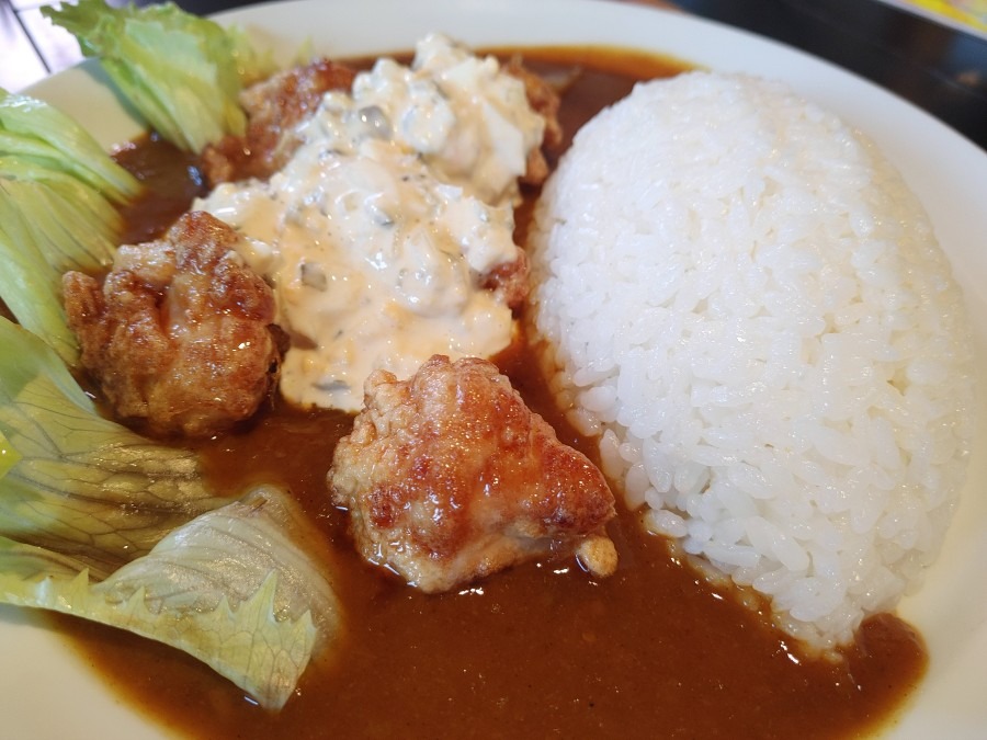 チキン南蛮カレー🍛🍴😁