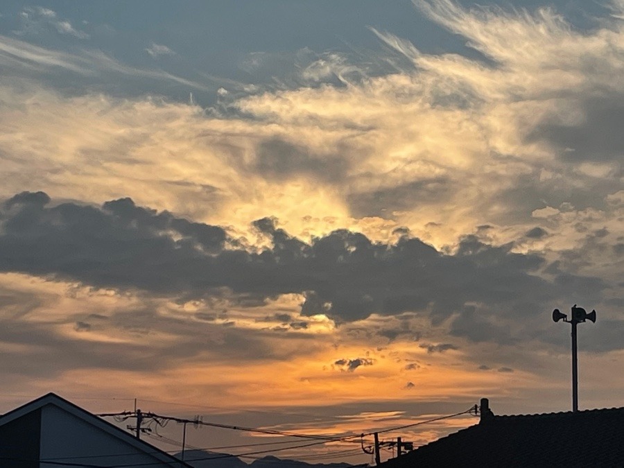 今の空