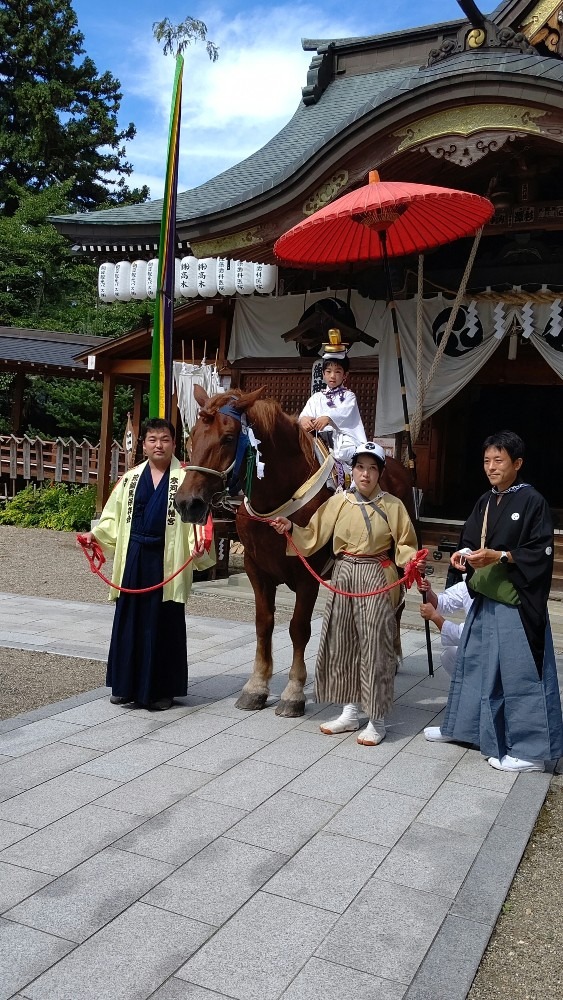 ⛩️寒河江八幡宮 例大祭🌿