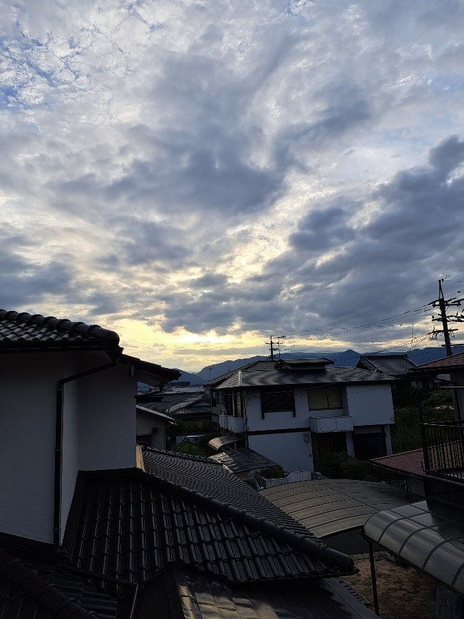 9/13　夕空