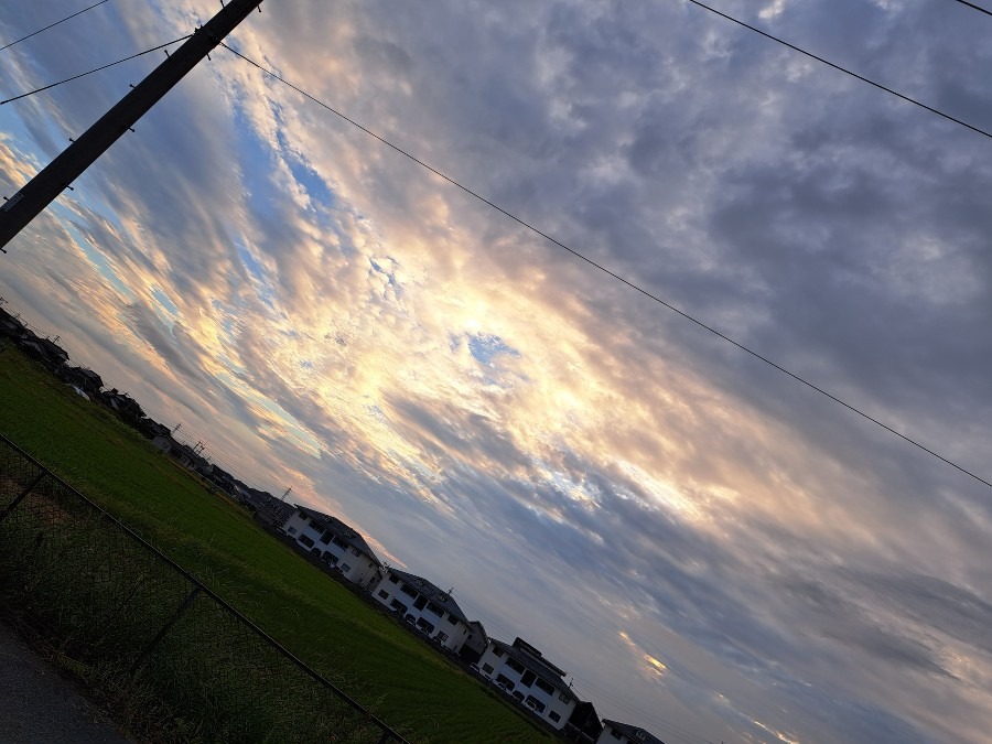 9/24　今朝の空