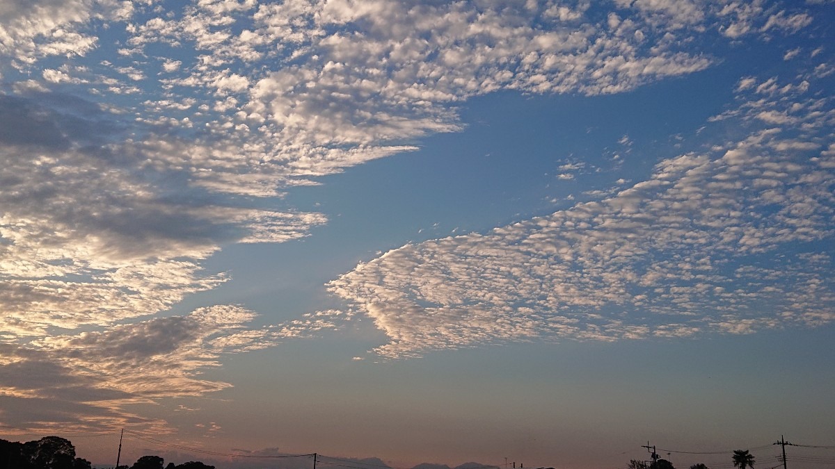 夕方の空