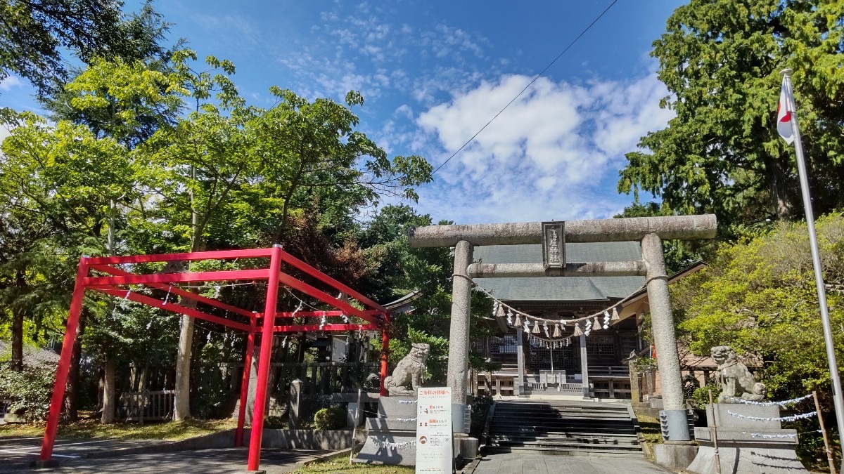 石巻、羽黒山神社❗️