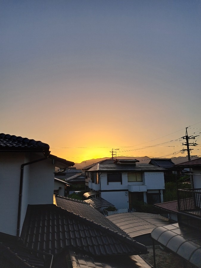 9/20　夕空