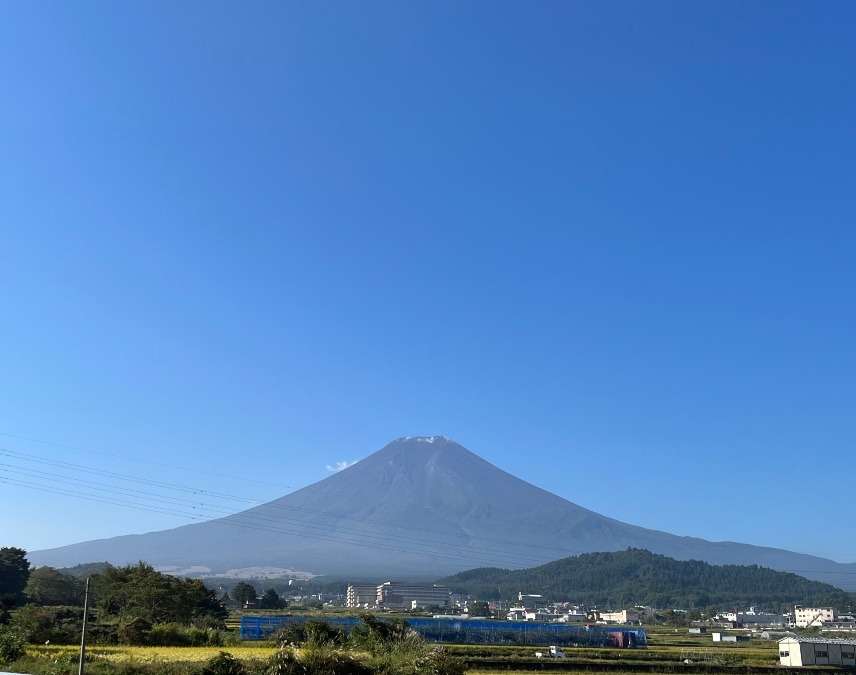 富士山初冠雪🗻