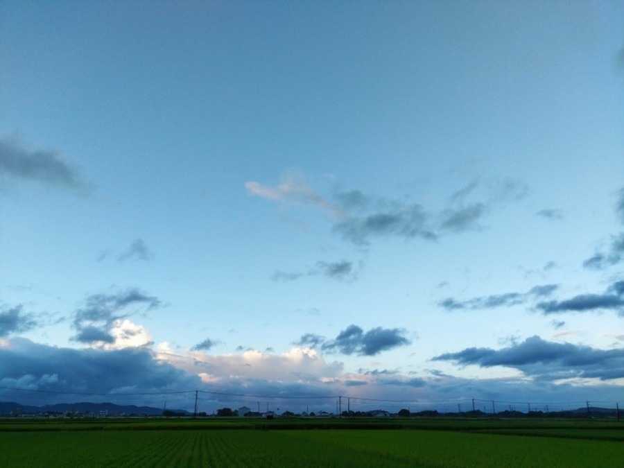 都城市（2022/9/15）南の空は青空😅❗（南の空）