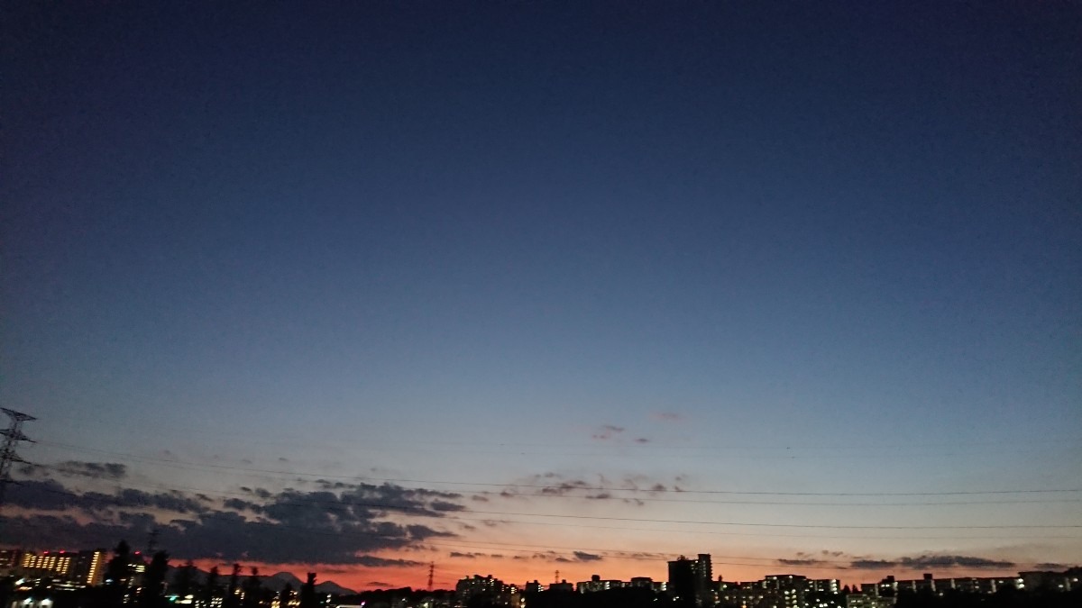 9/30【夕空】