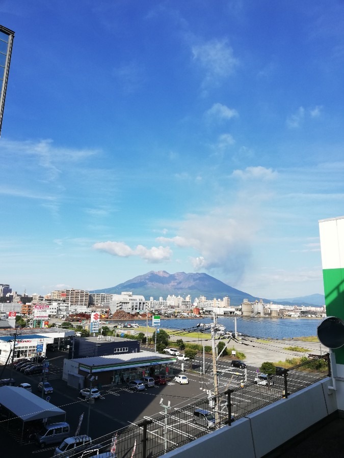 今日の桜島!⛰️