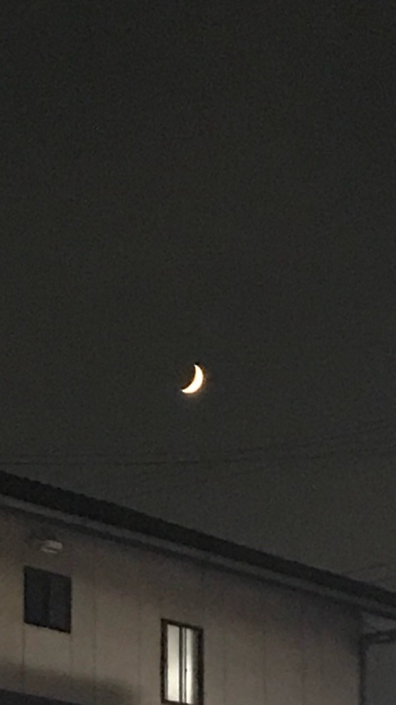 今夜のお月さん🌙✨