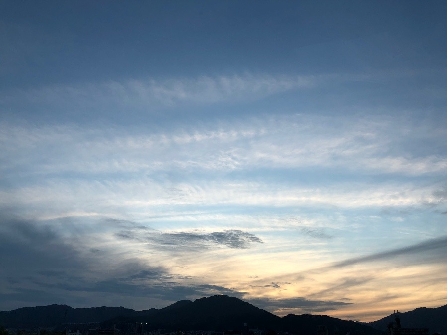 9/4 18:30頃の空