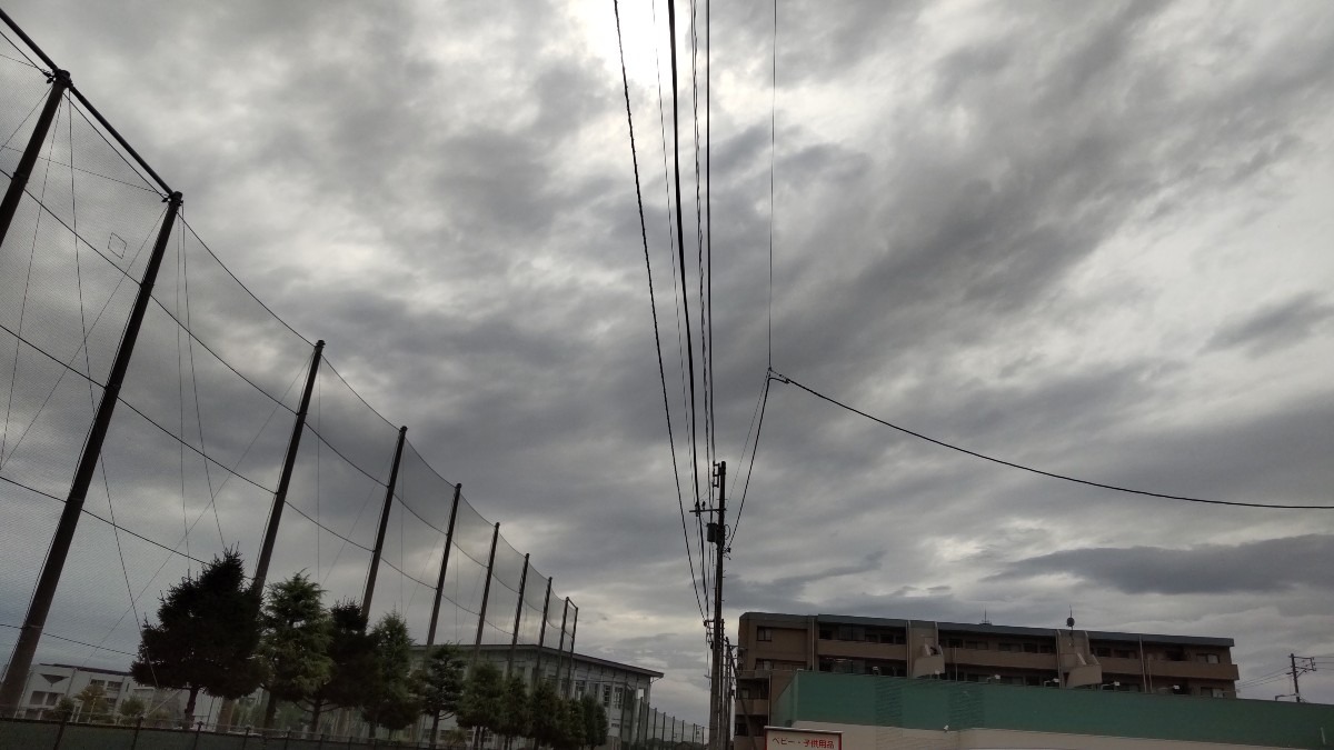 台風14号の痕跡！