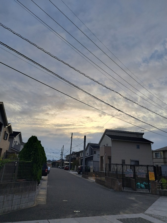 9/23　今朝の空