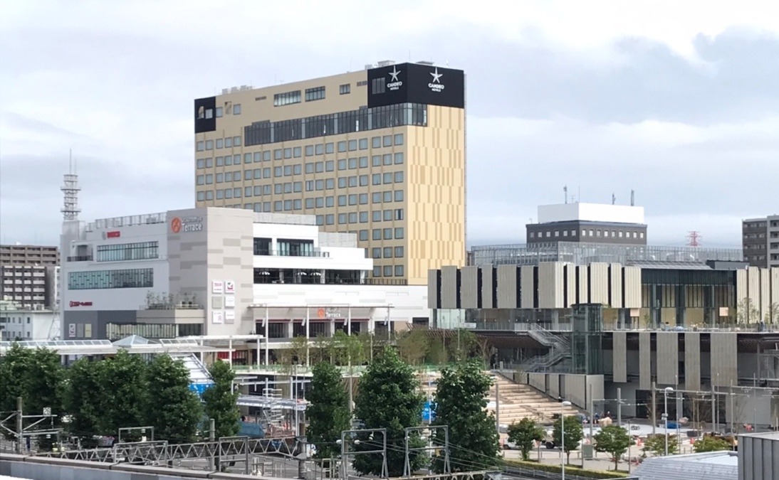 宇都宮駅東口❗️